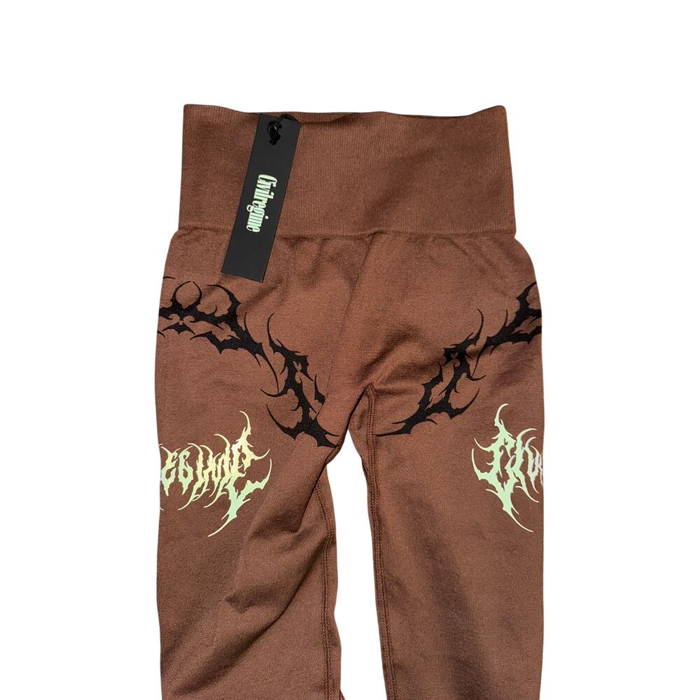 NWT Civil Regime Revenge V2 Kelly Seamless Scrunch Leggings - Picture 3 of 4